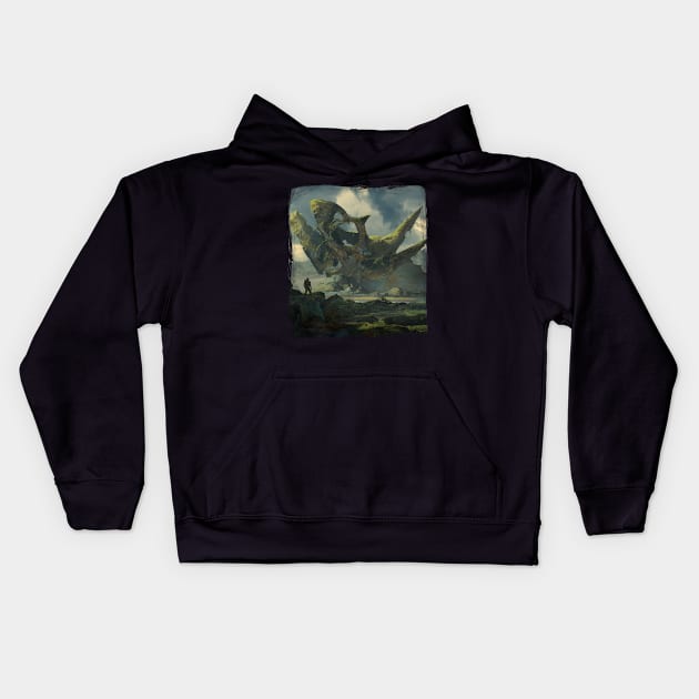 Lost world Kids Hoodie by Fantasiadesigns